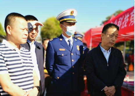 呼和浩特童杰电子商务有限公司参加河源市 2021 年新《安全生产法》 宣传周